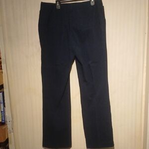Style & Co. Women's Navy Straight Leg Pants